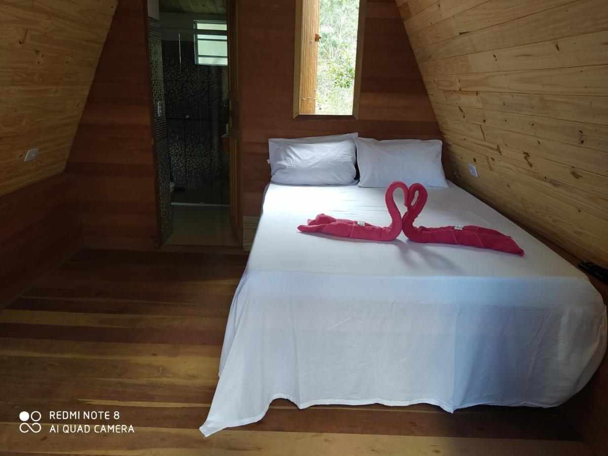 Chales E Camping Do Robinho 1 Sao Tome das Letras Luaran gambar