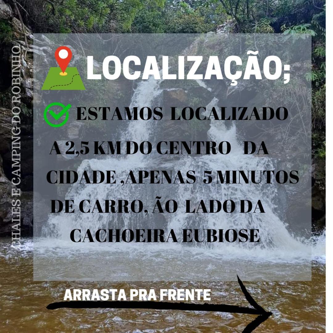 Chales E Camping Do Robinho 1 Sao Tome das Letras Luaran gambar