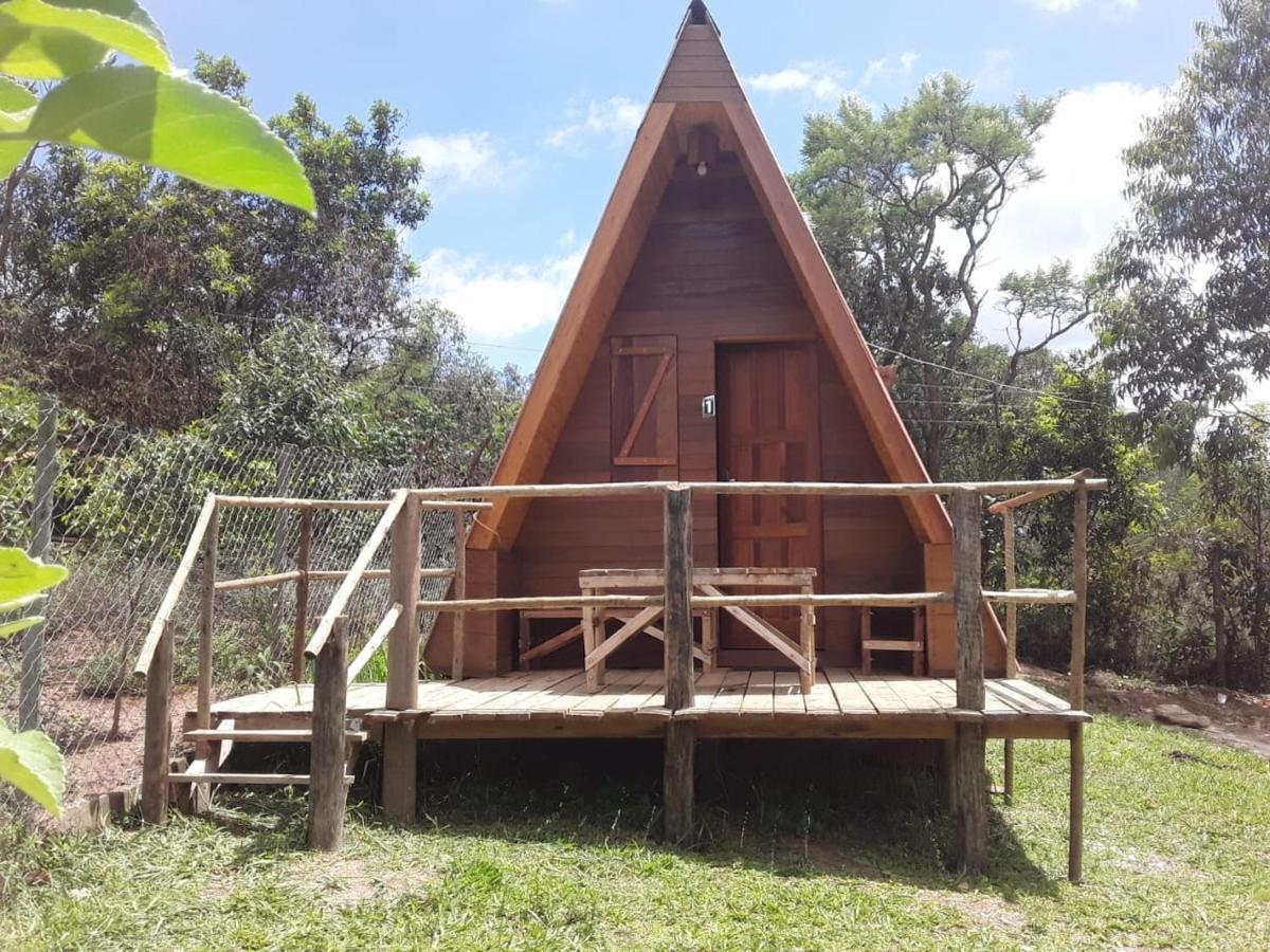 Chales E Camping Do Robinho 1 Sao Tome das Letras Luaran gambar